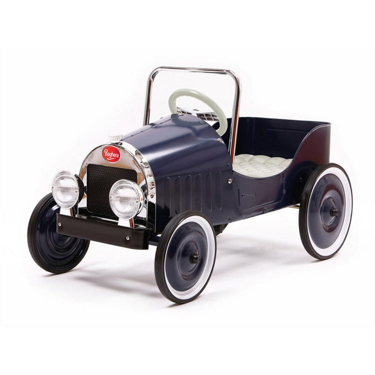 Baghera Ride-On Classic Pedal Car -Blue