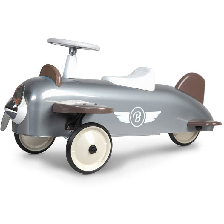 Baghera Ride-On Speedster Plane - Silver