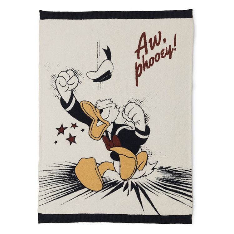 Barefoot Dreams CozyChic Disney Donald Duck Blanket