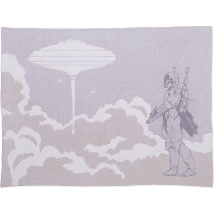 Barefoot Dreams CozyChic Star Wars Boba Fett Blanket