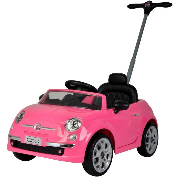 Best Ride on Cars Fiat Push Car - Pink