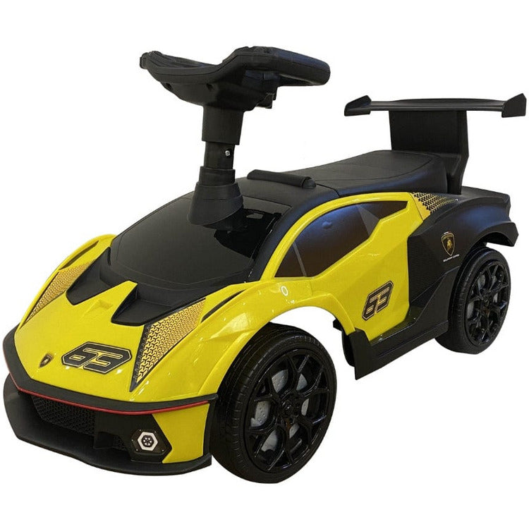 Best Ride on Cars Lamborghini SCV Push Car - Yellow