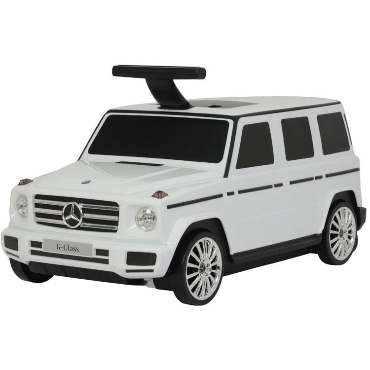 Best Ride on Cars Mercedes G Class Suitcase - White