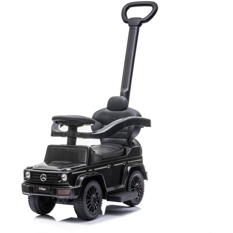 Best Ride on Cars Mercedes G-Wagon 3 In 1 Push Car - Black