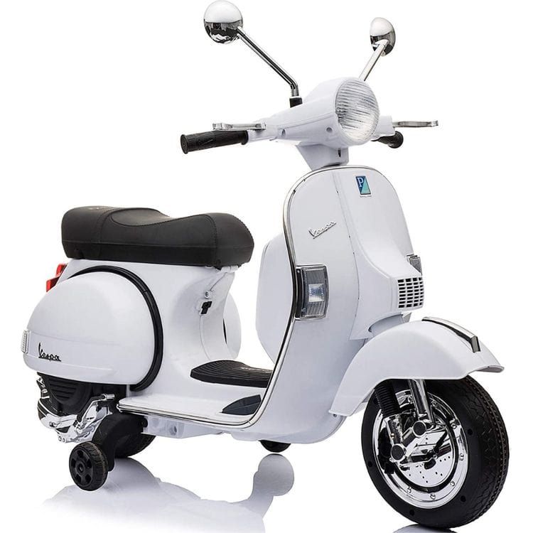 Best Ride on Cars Vespa Scooter 12V White