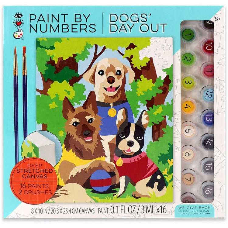 iHeartArt Paint By Number - Dogs' Day Out