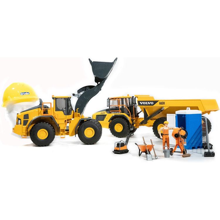 Bruder Bruder & FAO Exclusive Volvo Construction Bundle