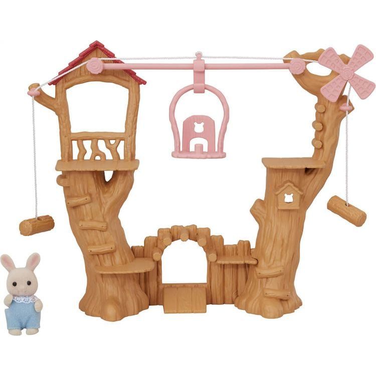 Calico Critters Calico Critters Baby Ropeway Park, Dollhouse Playset with Figure