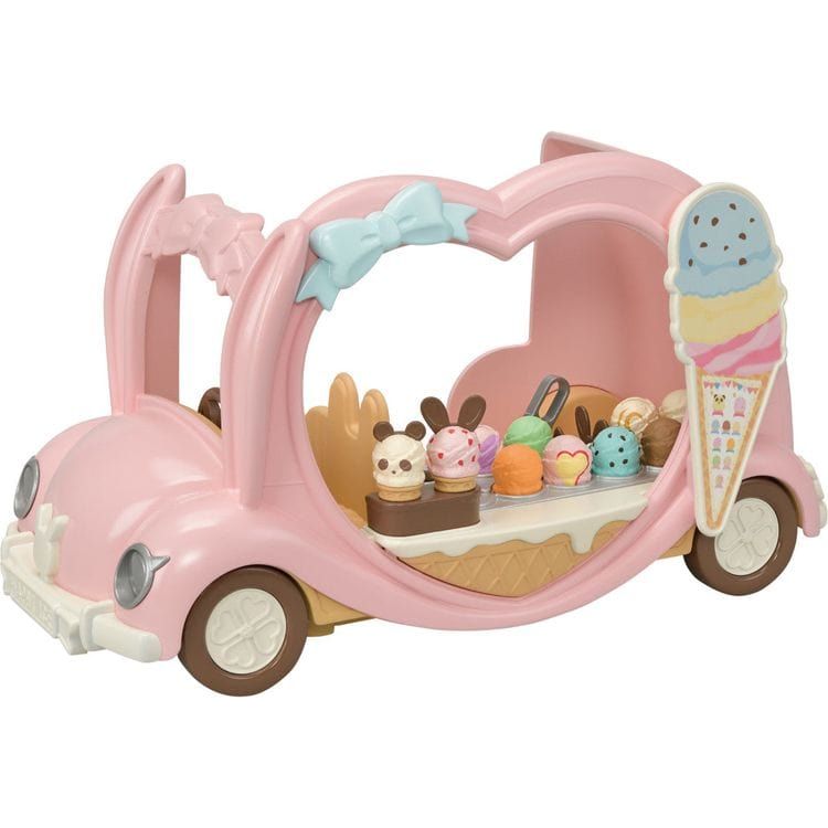 Calico Critters Calico Critters Ice Cream Van, Toy Vehicle for Dolls