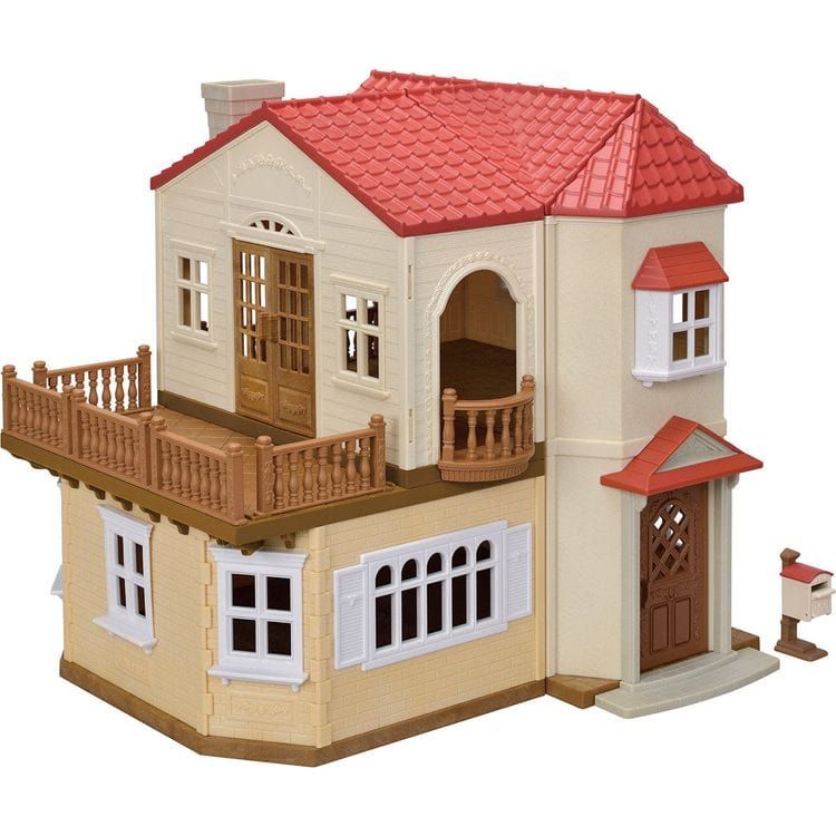 Calico Critters Calico Critters Red Roof Country Home Secret Attic Playroom, Dollhouse Playset