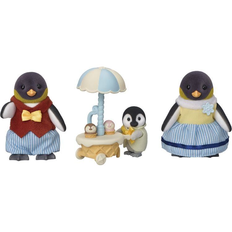 Calico Critters Calico Critters Penguin Family, Set of 3 Collectible Doll Figures