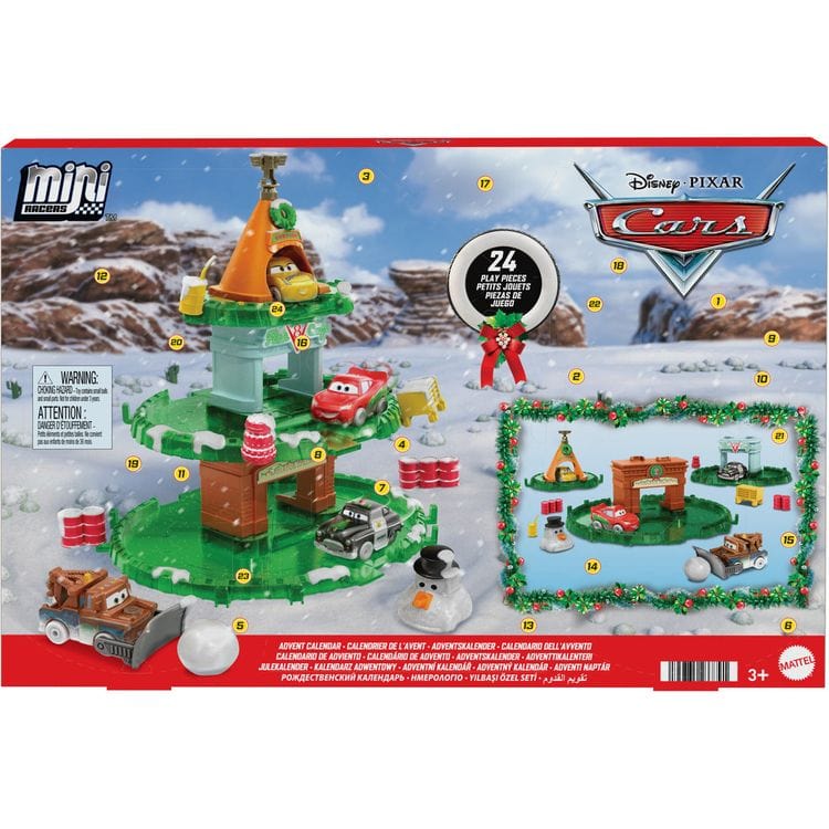 Cars Disney and Pixar Cars Minis Advent Calendar