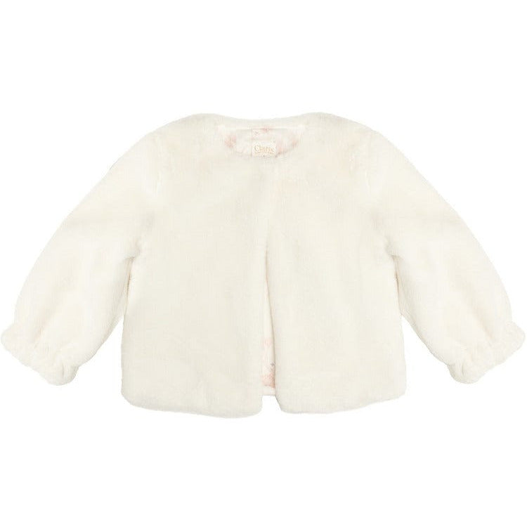 Claris - The Chicest Mouse in Paris™ Claris Faux Fur Jacket- size 6 Years