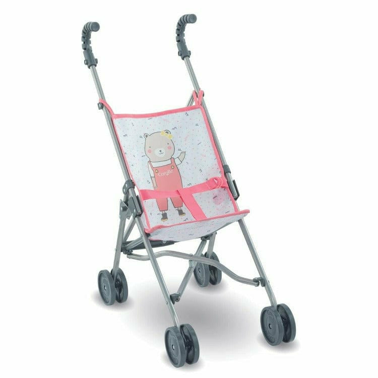 Corolle Pink Umbrella Stroller