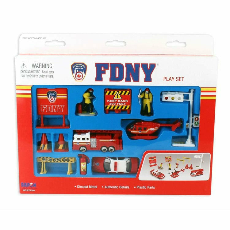 Daron Worldwide Trading, Inc. FDNY 12 Piece Play Set