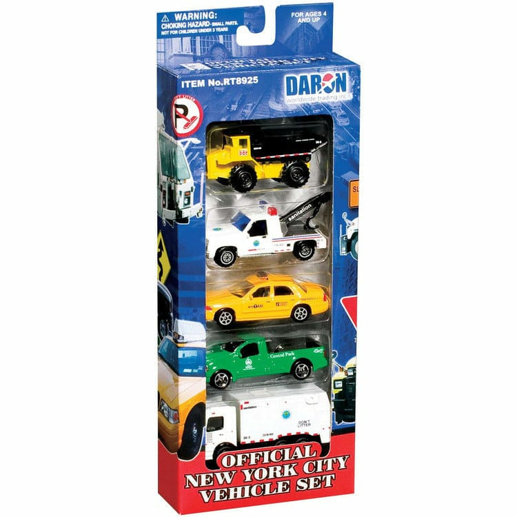 Daron Worldwide Trading, Inc. NYC Official 5 pc Vehicle Set