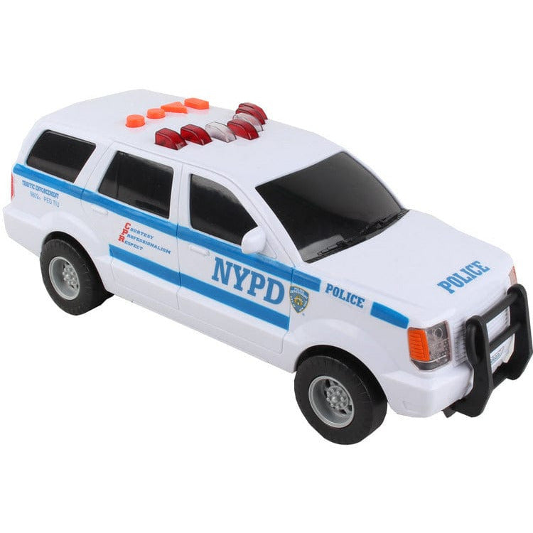 Daron Worldwide Trading, Inc. NYPD Motorized SUV Toy Car