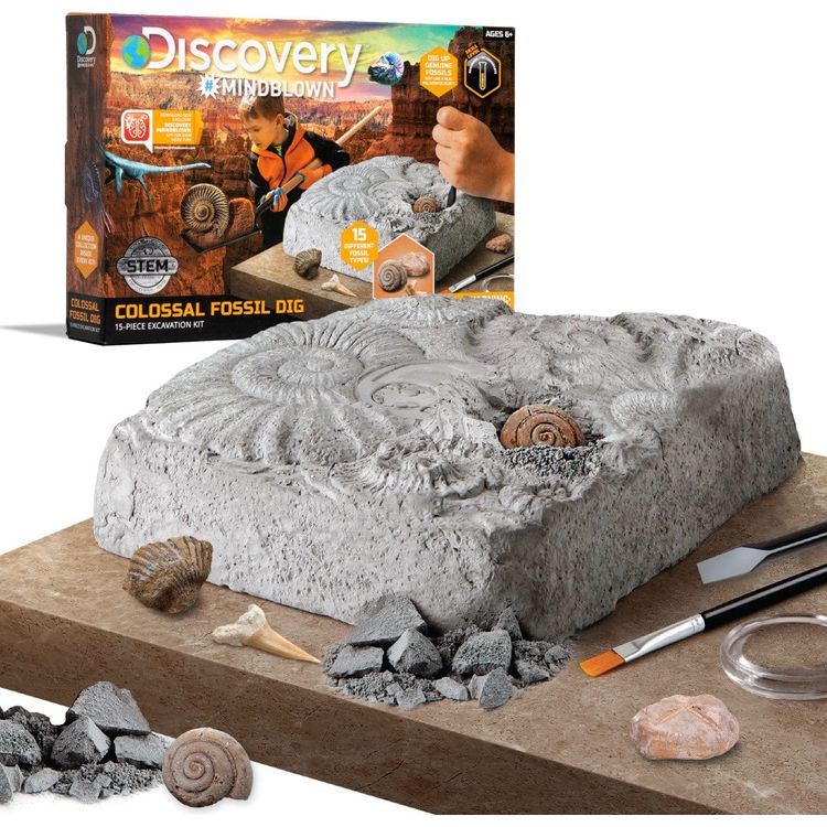 Discovery Mindblown Colossal Fossil Dig Set