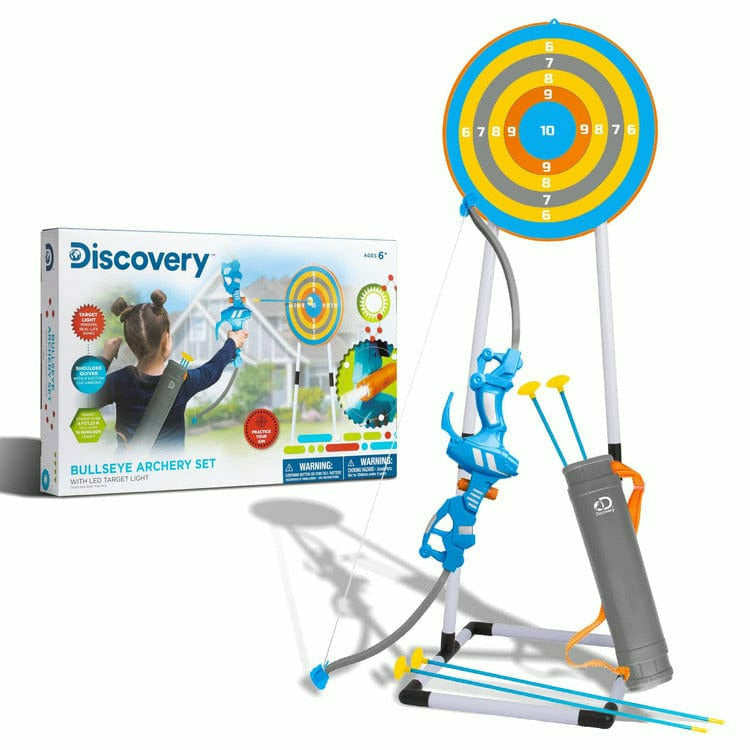 Discovery Bullseye Archery Set with LED Target Light