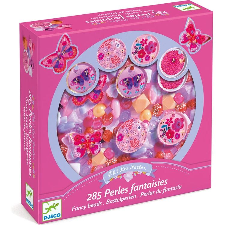 Djeco Le Grand Artist Jewelry Making Bead Kit - Butterfly & Heart