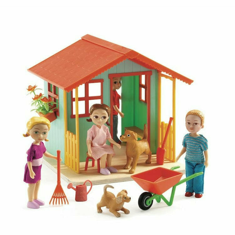 Djeco Garden Shed Dollhouse Set