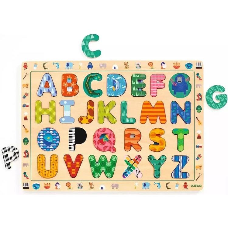 Djeco ABC Wooden Puzzle