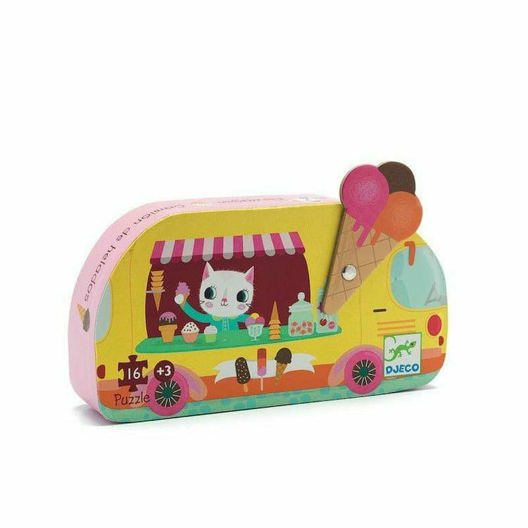 Djeco Ice Cream Truck Mini Jigsaw Puzzle