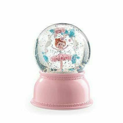 Djeco Ballerina Snow Globe Night Light