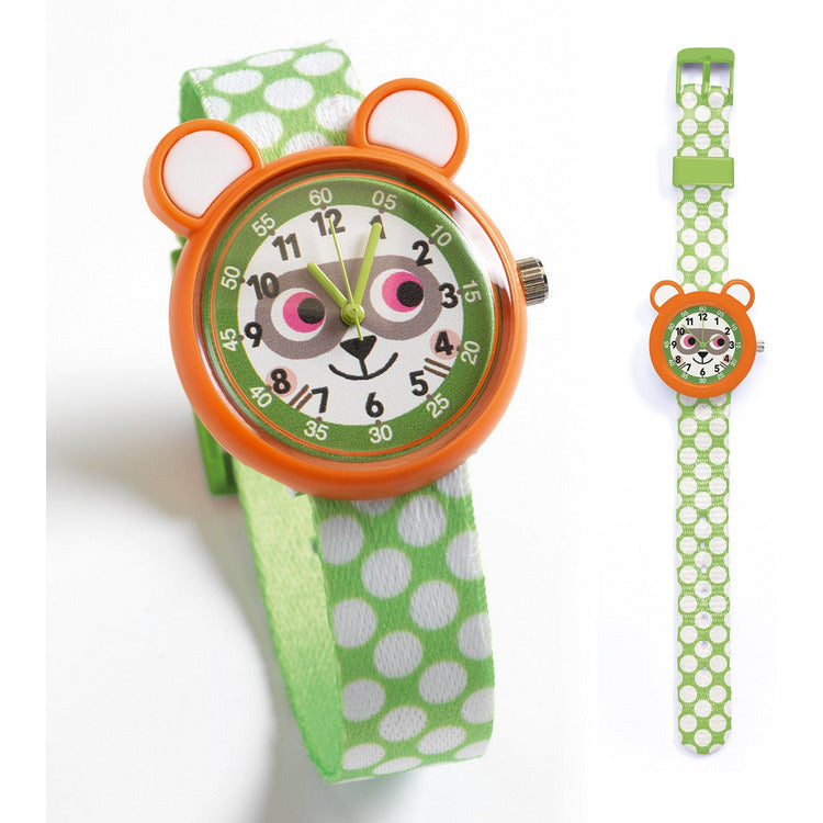 Djeco Raccoon Ticlock Children's Watch