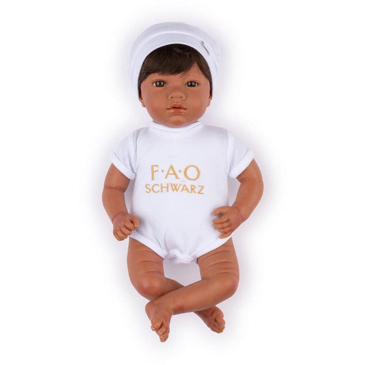 FAO Schwarz My FAO Doll - Olive Skin with Brown Hair & Brown Eyes