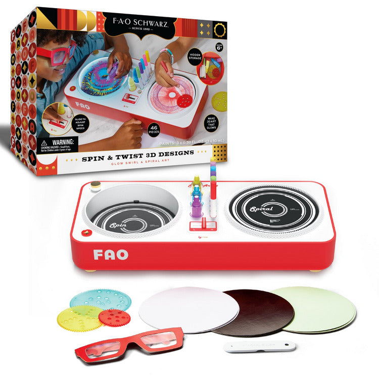 FAO Schwarz Spin and Twist 3D Art Set