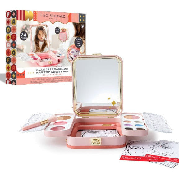 FAO Schwarz Flawless Fashion Makeup Artist Set, 24-piece