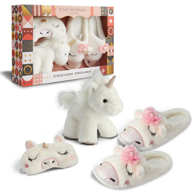 FAO Schwarz Unicorn Dreams Cozy Comfort Set