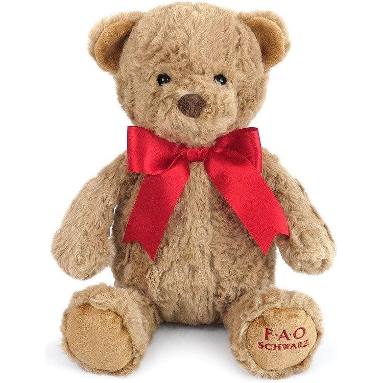 FAO Schwarz FAO Exclusive Bear with Red Bow