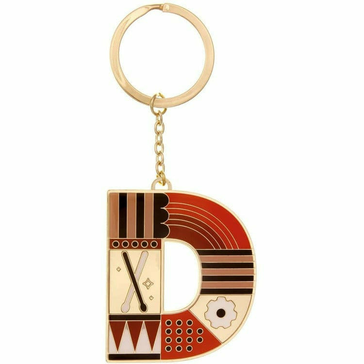 FAO Schwarz Small Initial FAO Keychain - Letter D