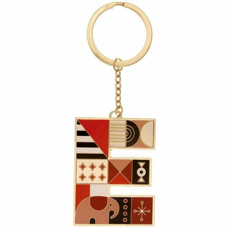 FAO Schwarz Small Initial FAO Keychain - Letter E