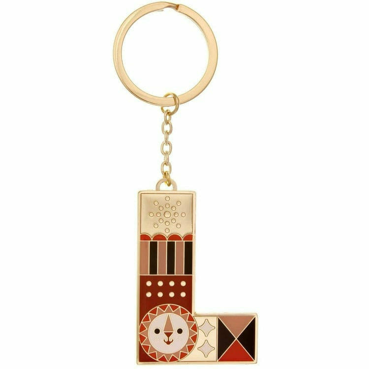 FAO Schwarz Small Initial FAO Keychain - Letter L