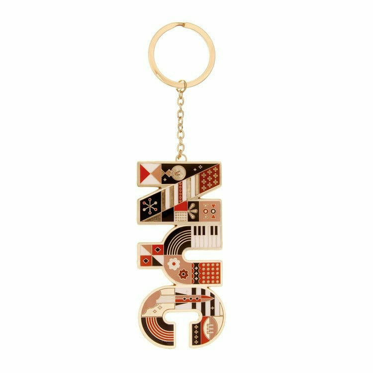 FAO Schwarz NYC Enamel Key Chain