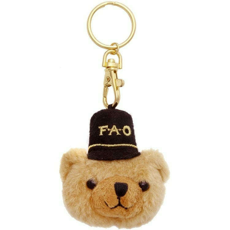 FAO Schwarz FAO Soldier Bear Plush Keychain