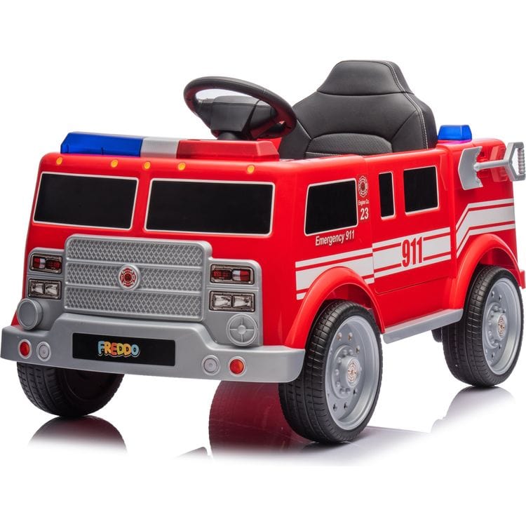 Freddo 12V Freddo Firetruck 1-Seater Ride On