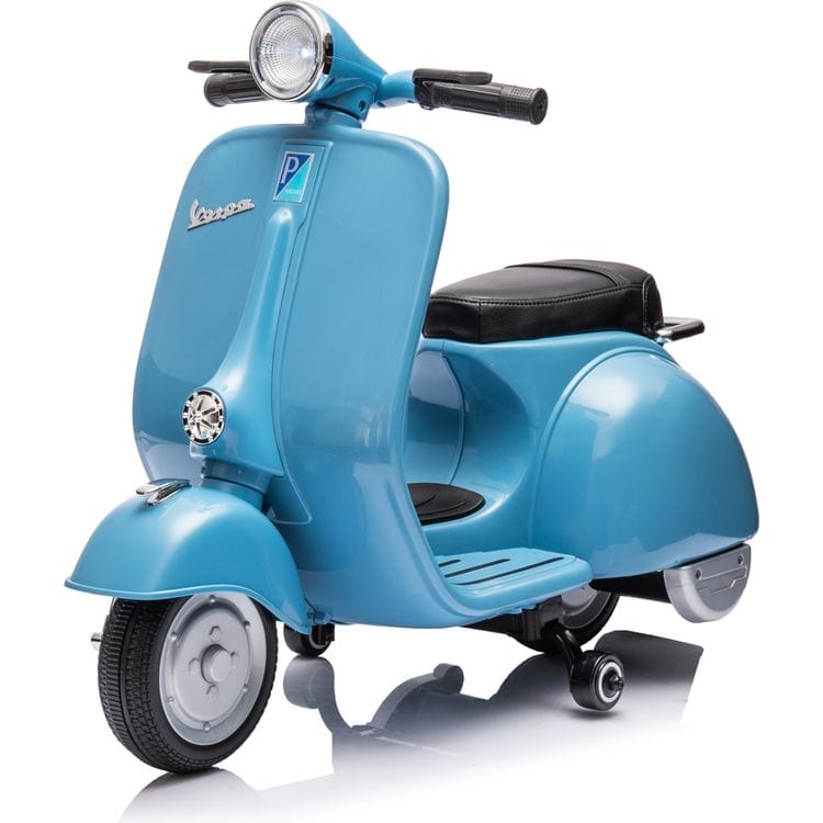 Freddo 12V Vespa Electric Ride-On Scooter - Blue