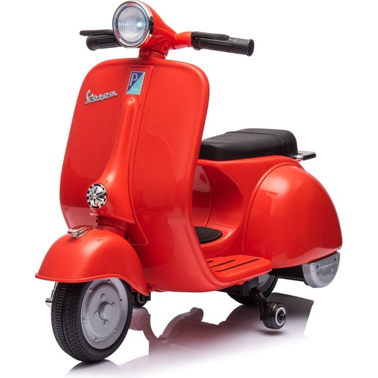 Freddo 12V Vespa Electric Ride-On Scooter - Red