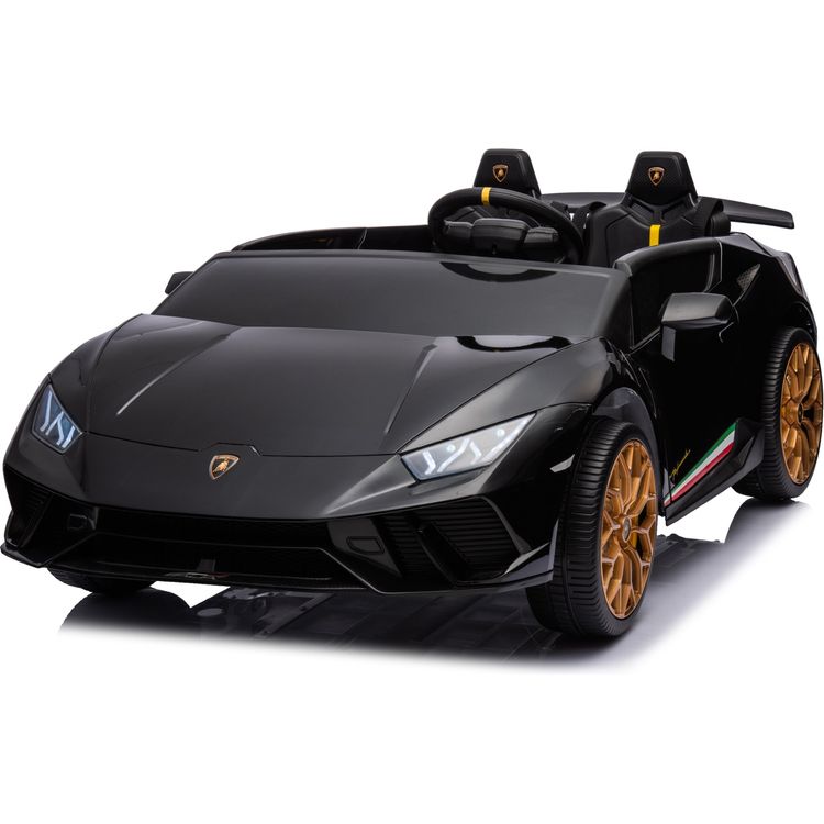 Freddo 24V Lamborghini Huracan 2-Seater Electric Ride On - Black