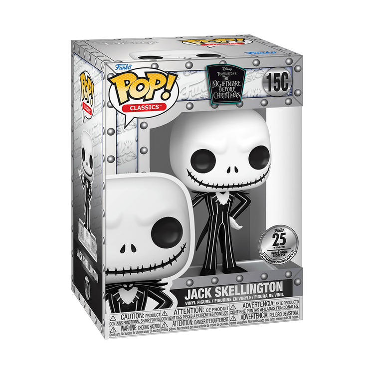 Funko POP! Classics: Jack Skellington Funko 25th Anniversary