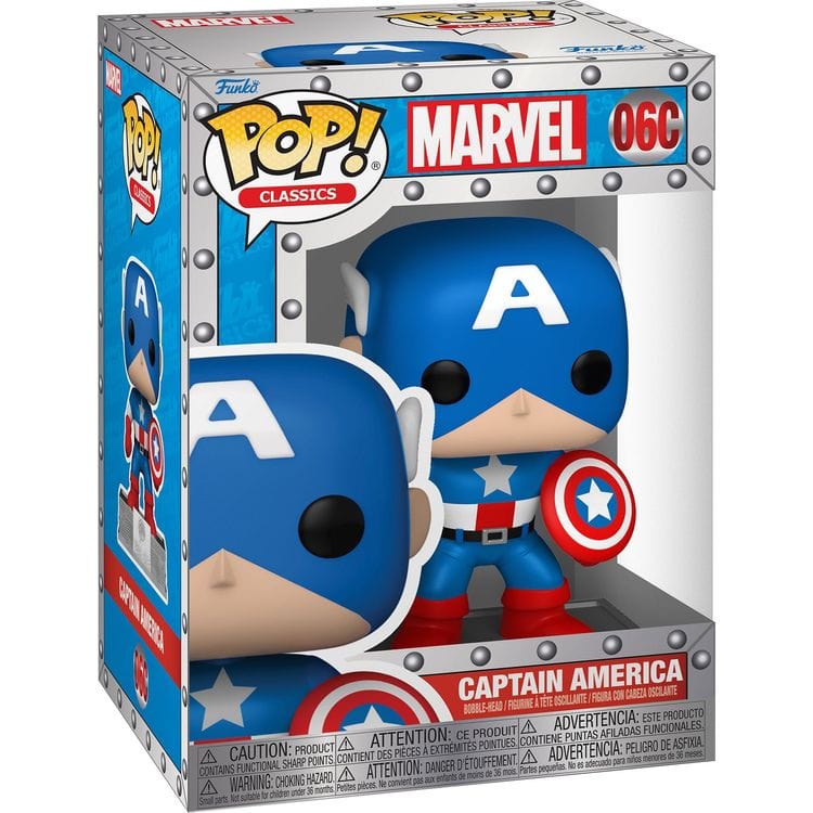 Funko POP Classics: Marvel- Captain America