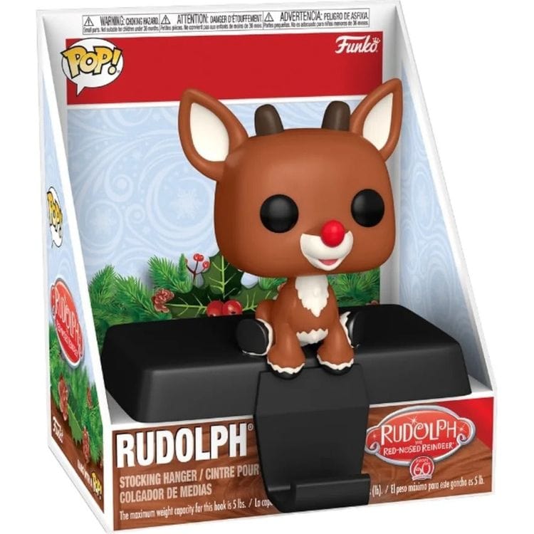 Funko POP! Rudolph the Red Nose Reindeer Stocking Hanger