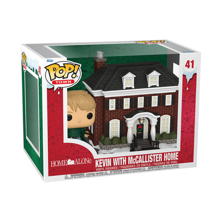 Funko POP Town: Home Alone - Kevin with the McCallister Home