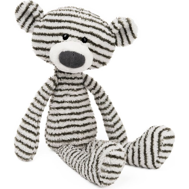 Gund GUND Toothpick Teddy Bear - Black & White Stripes