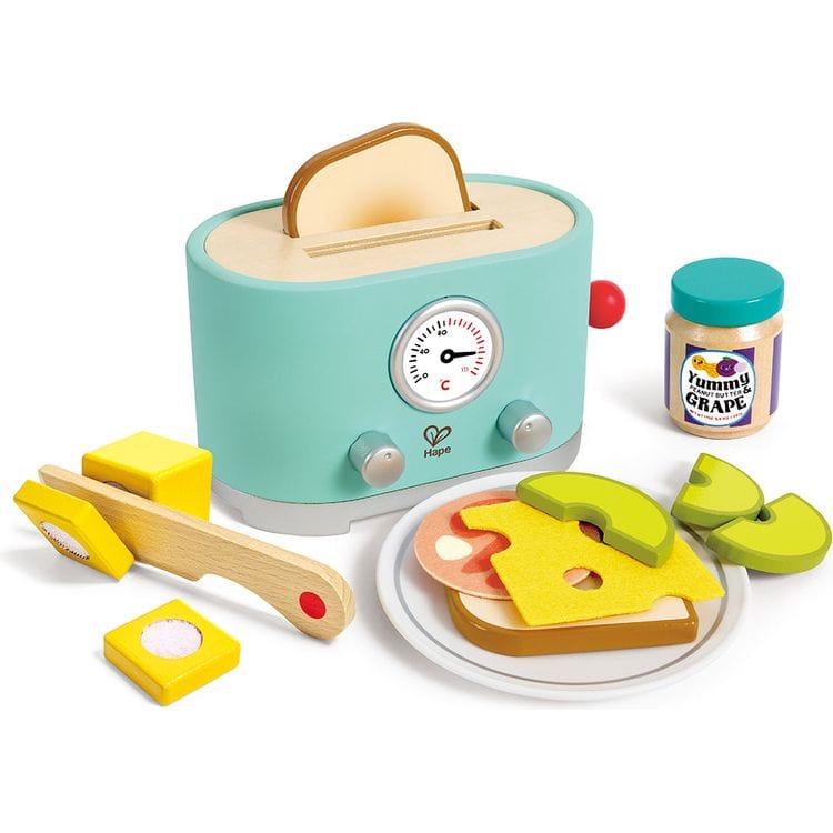 Hape Ding & Pop-Up Pretend Play Toaster