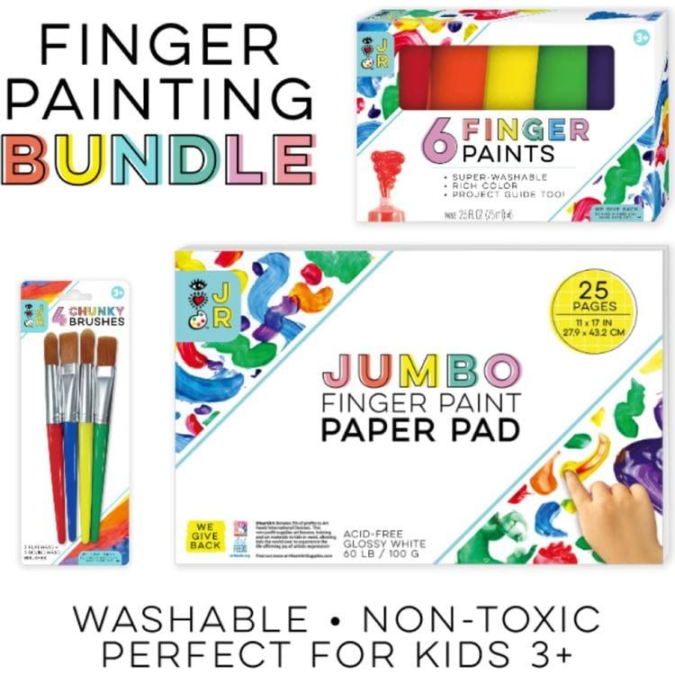 iHeartArt Finger Painting Bundle